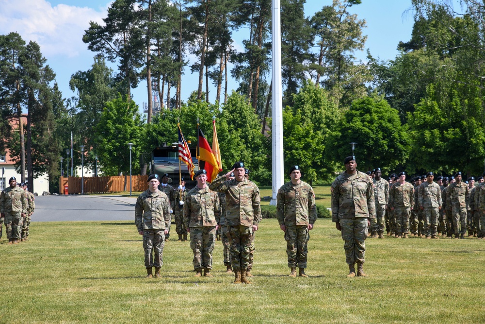 18th CSSB Change of Command Ceremony