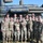 Group photo of USAF Cadets after a tour of the 19th Electronic Warfare Squadron