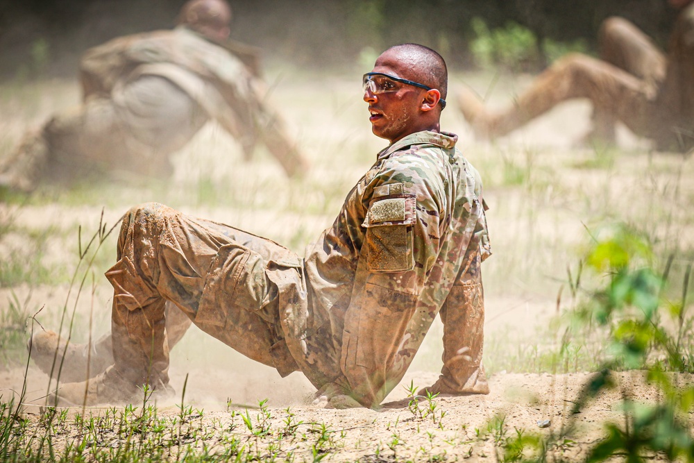 Infantry OSUT Obstacle Course