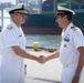 President of the Naval War College Rear Adm. Pete Garvin visits Italian Navy Carlo Bergamini-class frigate ITS Virginio Fasan (F 591)