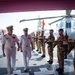 President of the Naval War College Rear Adm. Pete Garvin visits Italian Navy Carlo Bergamini-class frigate ITS Virginio Fasan (F 591)