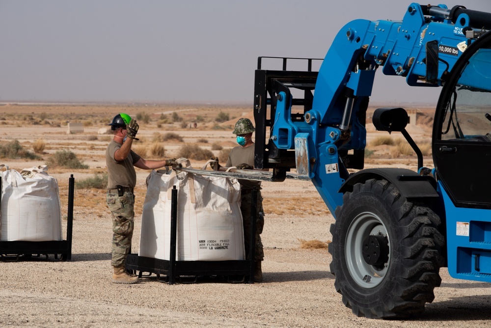 378th ECES holds Rapid Airfield Damage Recovery exercise