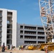 Construction continues on the site of the Louisville VA Medical Center July 12