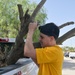 NAS Sigonella admin team beautify base