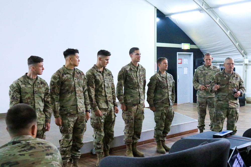 National Guard Bureau Senior Enlisted Advisor Visits Soldiers at Camp Buehring, Kuwait