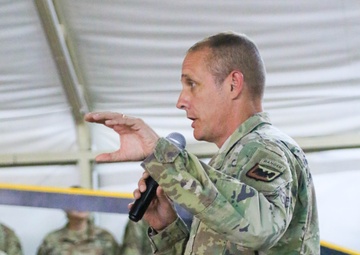National Guard Bureau Senior Enlisted Advisor Visits Soldiers at Camp Buehring, Kuwait
