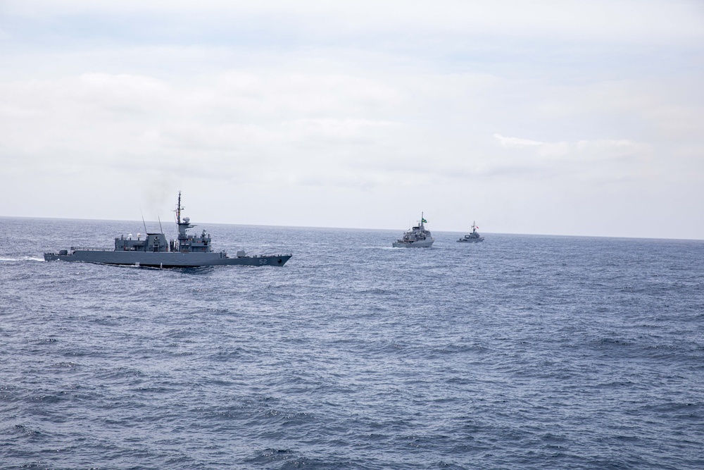 Ships Underway for UNITAS LXIV