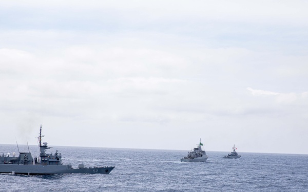 Ships Underway for UNITAS LXIV