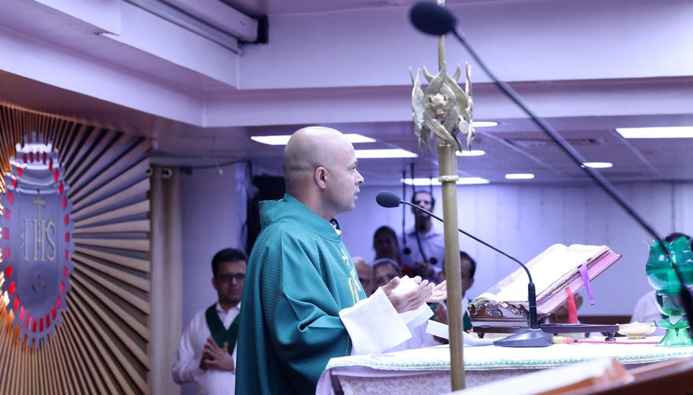 Catholic Mass in Kuwait City, July 2023