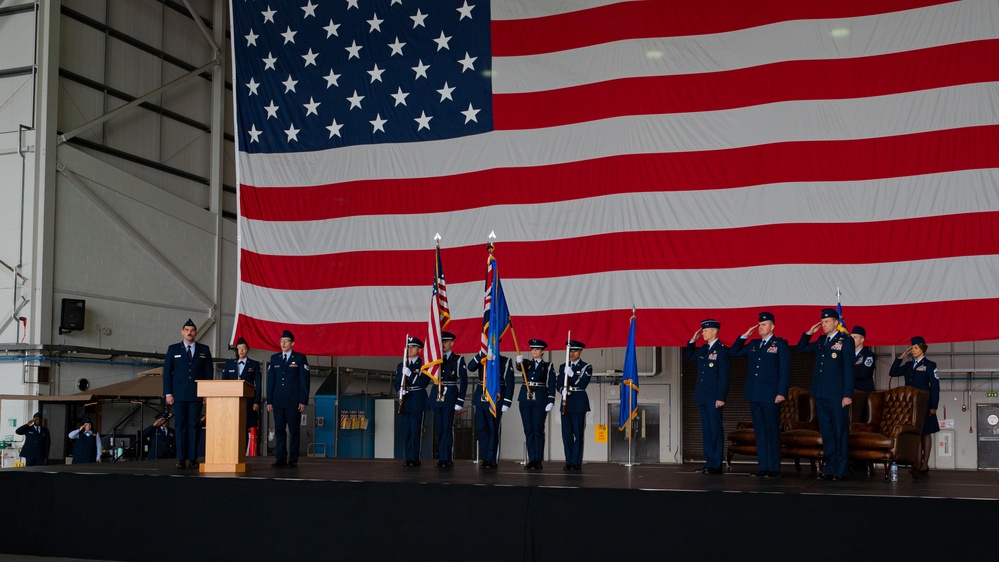 100th ARW Change of Command ceremony