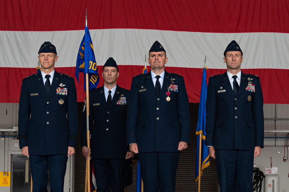 100th ARW Change of Command ceremony