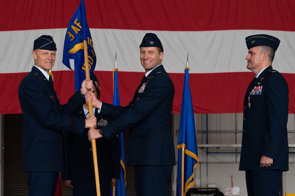 100th ARW Change of Command ceremony