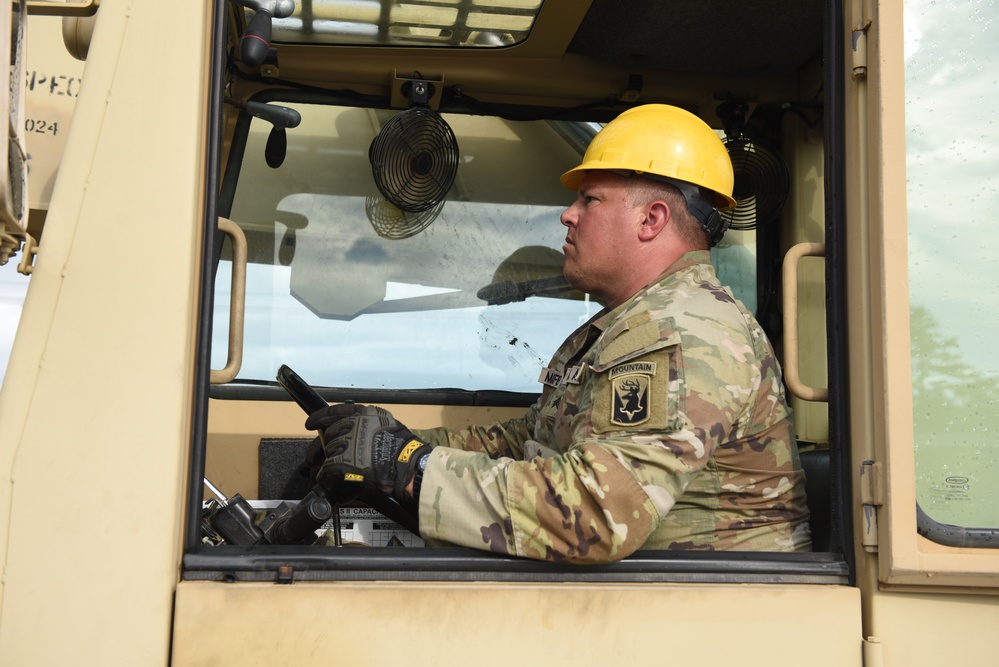 Vermont National Guard Transports Water After Flooding