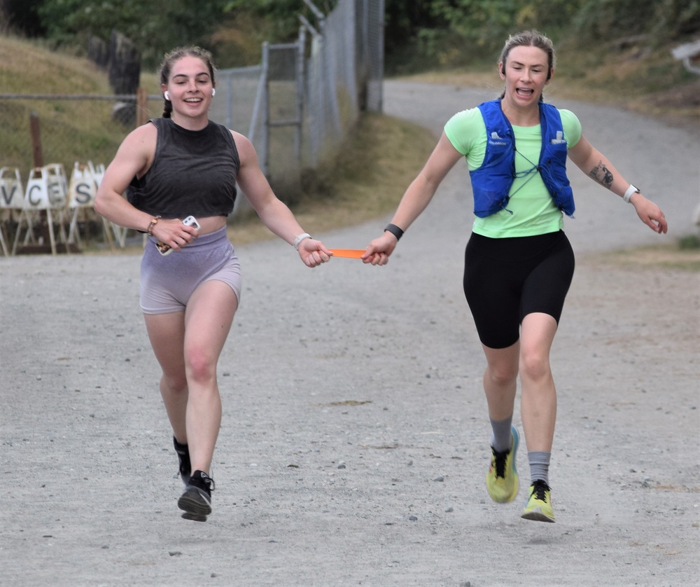 Ending Run Relay Miles with Smiles