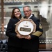 Musician 1st Class Shana Catandella retires after 22 years of service in the U.S. Navy Band