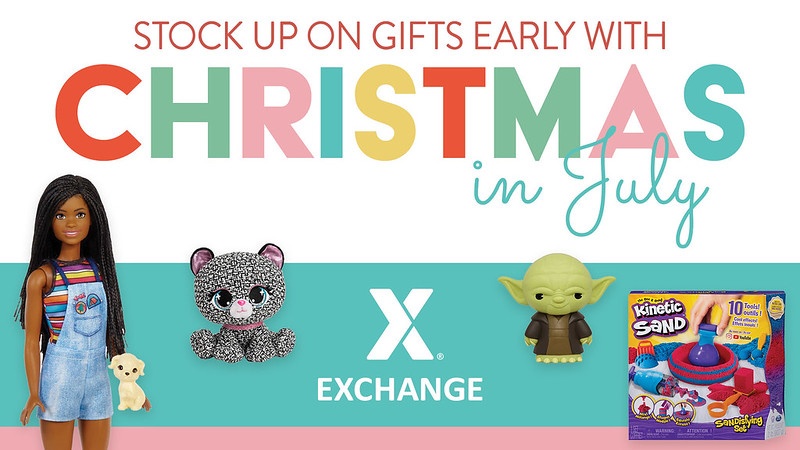 Exchange Christmas in July Promotion