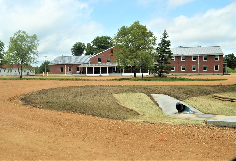 Grading project continues at Fort McCoy; preparations for paving continue