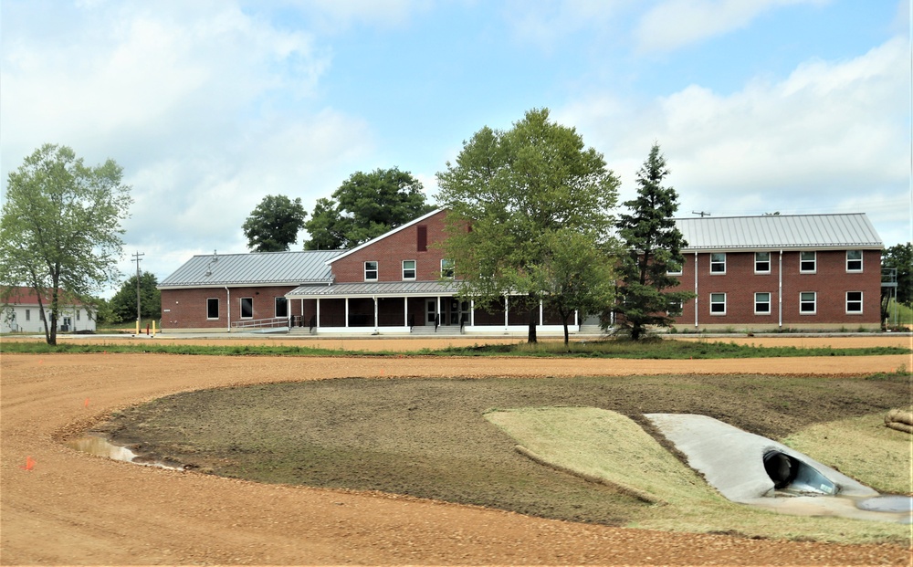 Grading project continues at Fort McCoy; preparations for paving continue