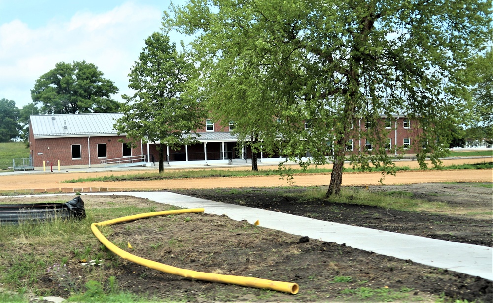 Grading project continues at Fort McCoy; preparations for paving continue