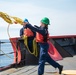 Coast Guard Cutter Healy (WAGB-20) conducts training in the Pacific Ocean