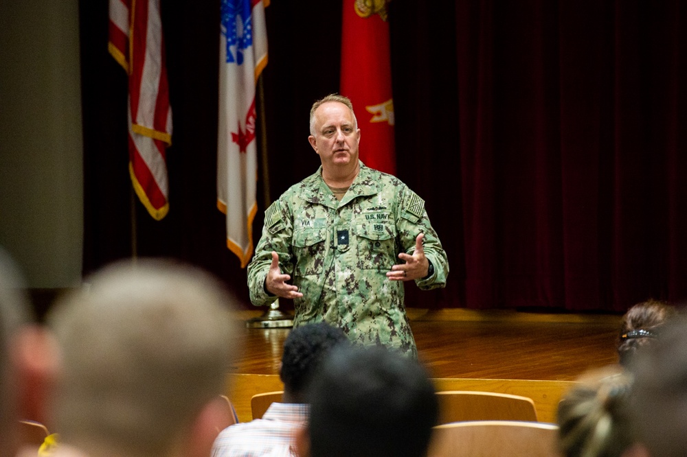 Acting Surgeon General Visits People, Platforms in San Diego Area