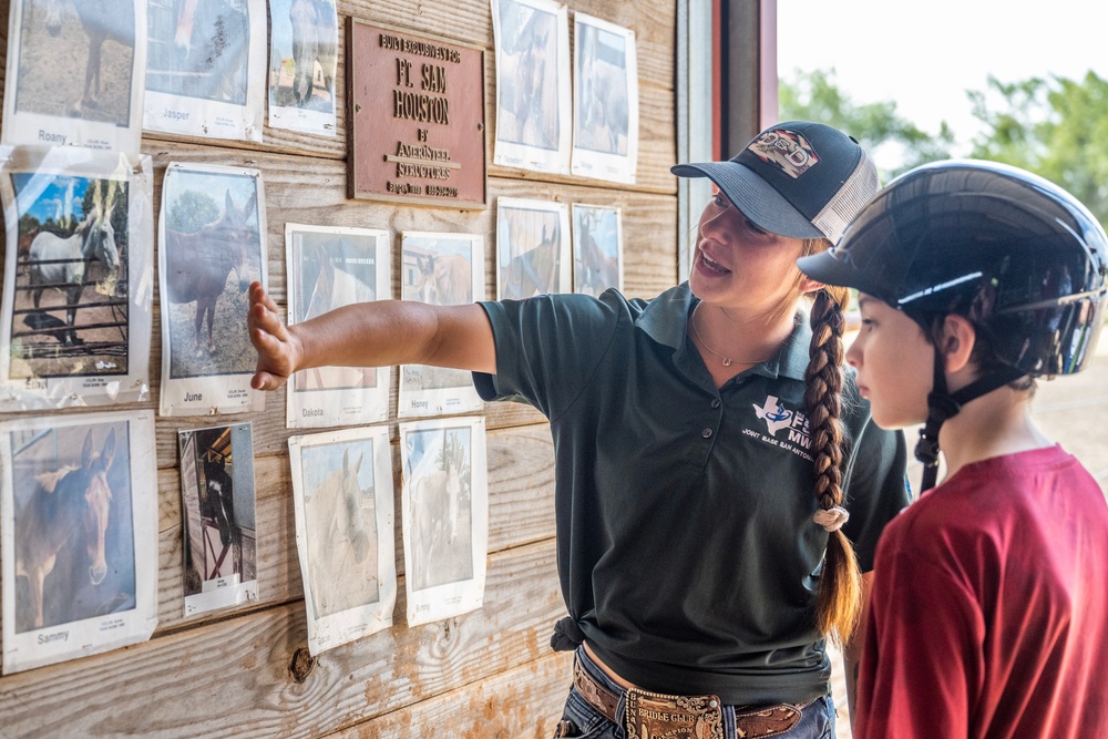 Horsemanship classes provide unique experience for exceptional families at JBSA Fort Sam Houston