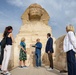 First Lady Jill Biden tours the Great Sphinx of Giza, Saturday, June 3, 2023, in the Al Giza Desert, Egypt. (Official White House Photo by Erin Scott )