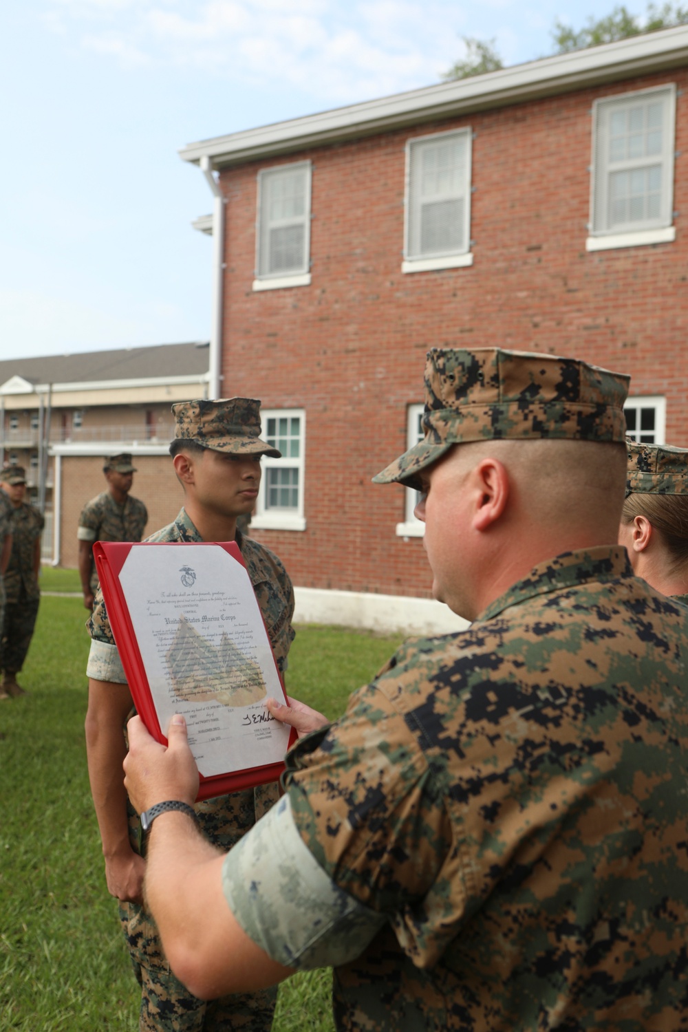 24th MEU Promotion Ceremony
