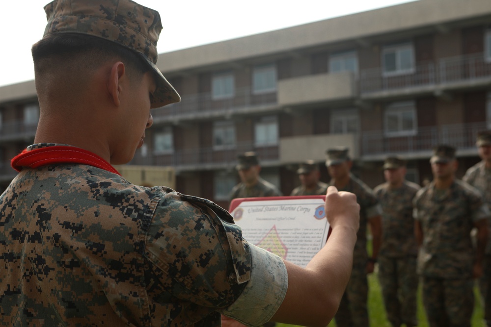24th MEU Promotion Ceremony