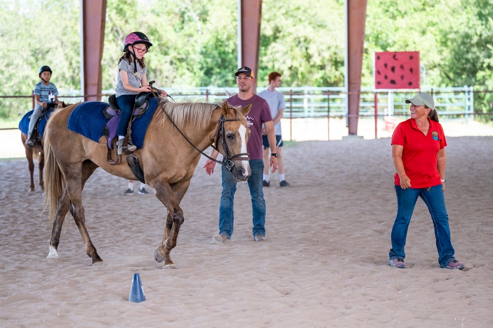 Horsemanship classes provide unique experience for exceptional families at JBSA Fort Sam Houston