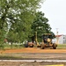 Grading project continues at Fort McCoy; preparations for paving continue