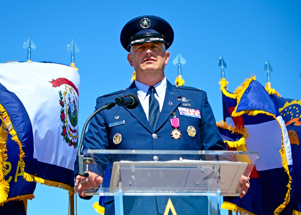 Space Launch Delta 30 Change of Command