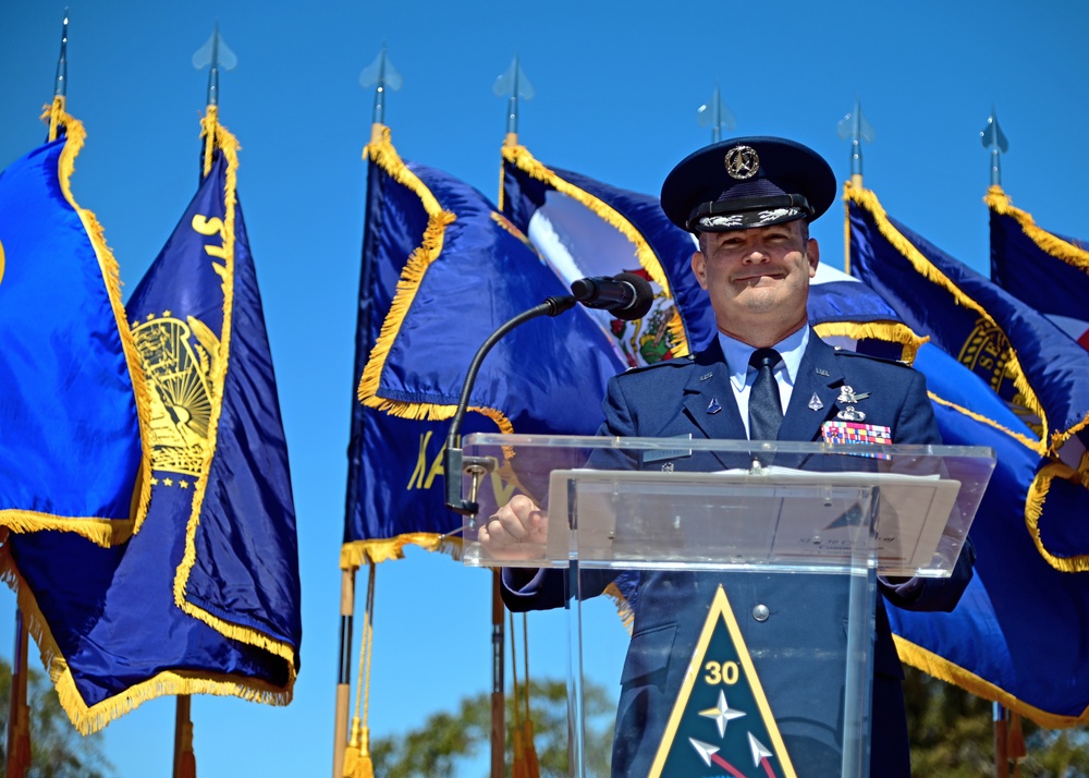 Space Launch Delta 30 Change of Command