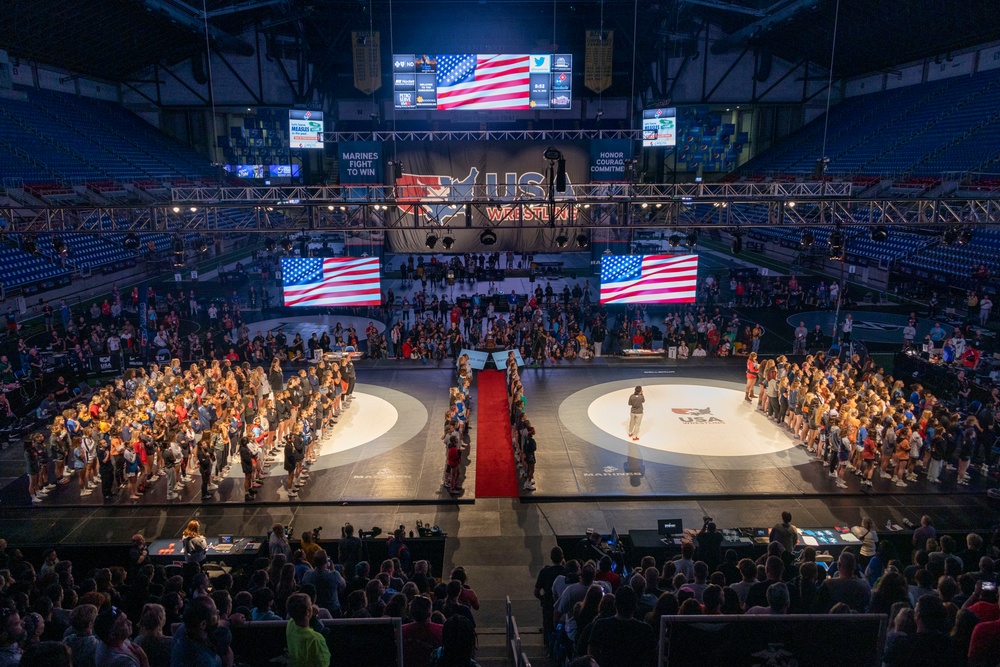 Marine Corps Partners with USA Wrestling