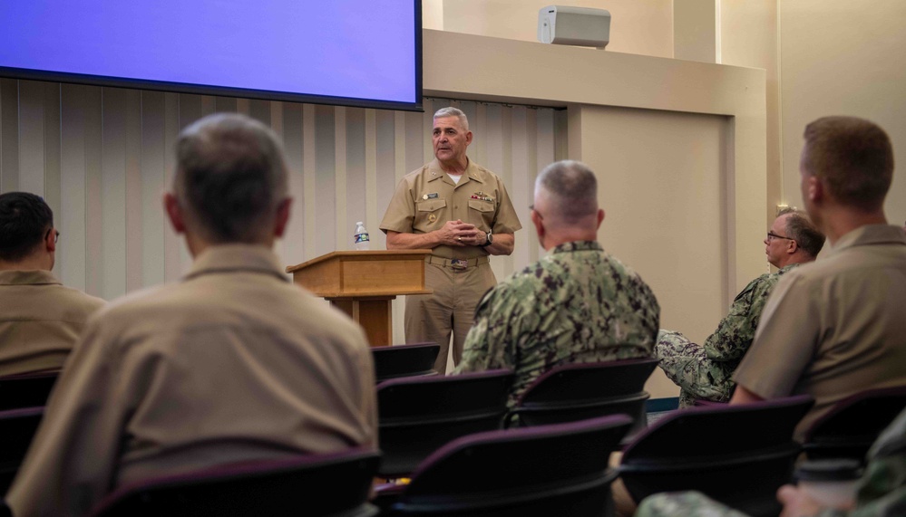 Chief of Chaplains of the Navy, Director of Religious Ministries, visits Recruit Training Command