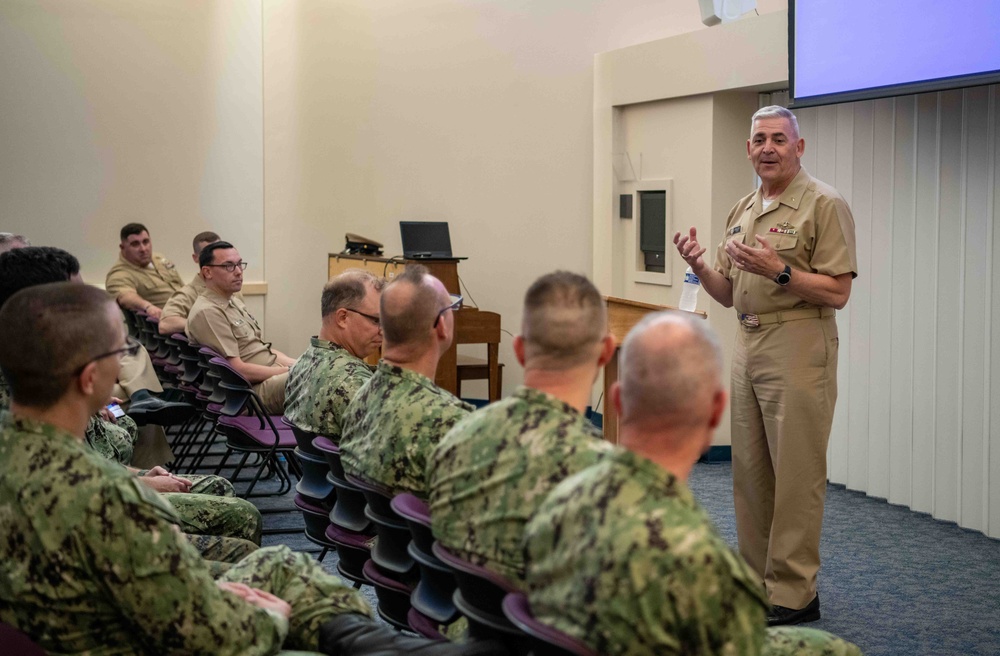 Chief of Chaplains of the Navy, Director of Religious Ministries, visits Recruit Training Command