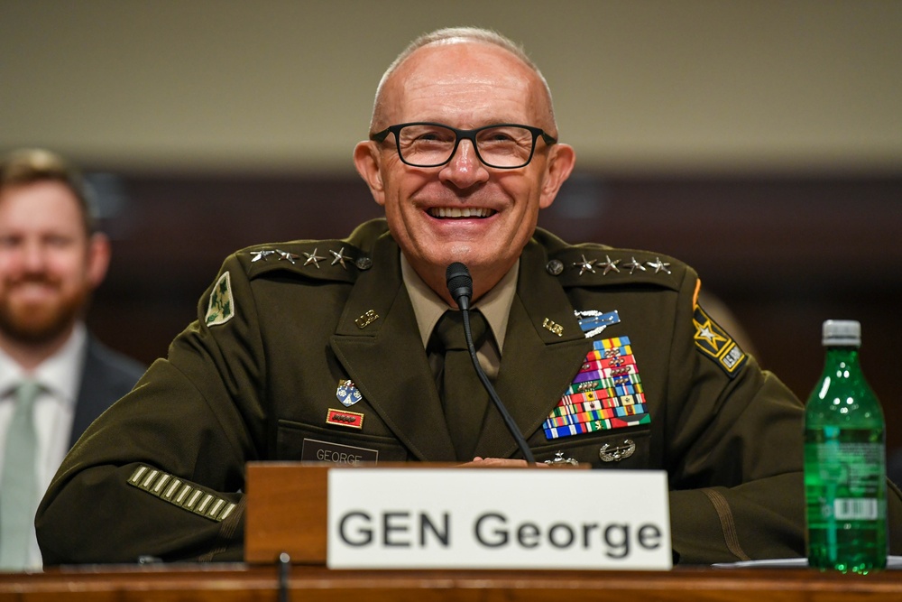 VCSA Gen. Randy George Confirmation Hearing