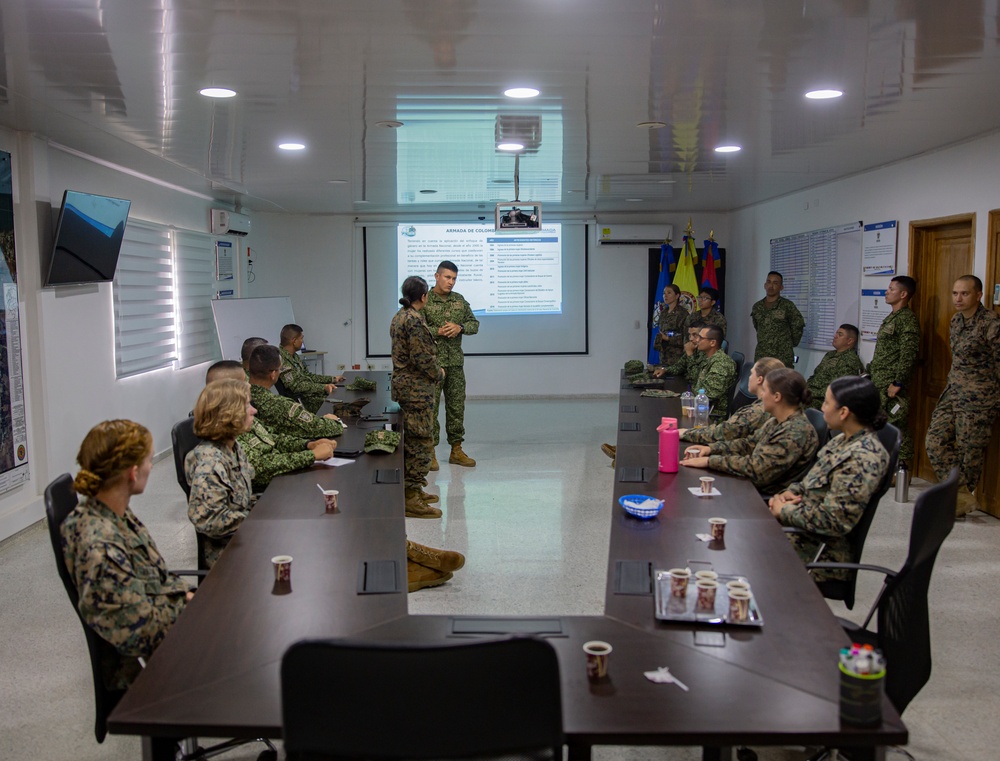 DVIDS Images Colombian Marine Corps Women Integration Meeting