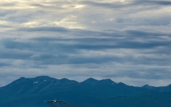 B-52s in JBER: Takeoff