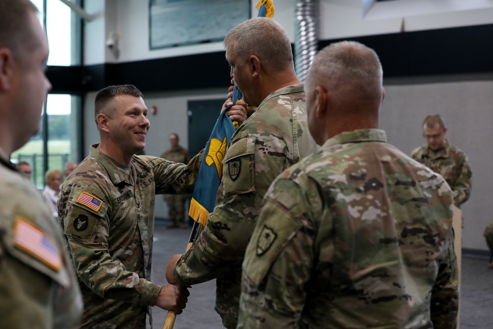 Camp Ripley Garrison has a Change of Command Ceremony