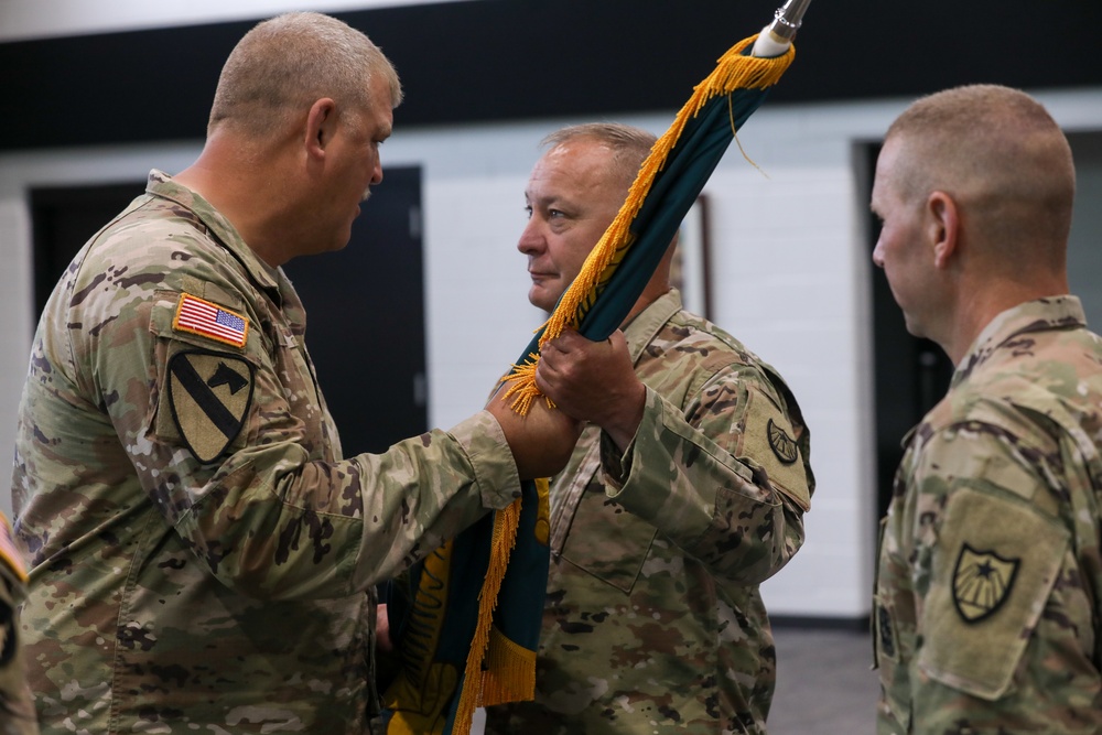 Camp Ripley Garrison has a Change of Command Ceremony