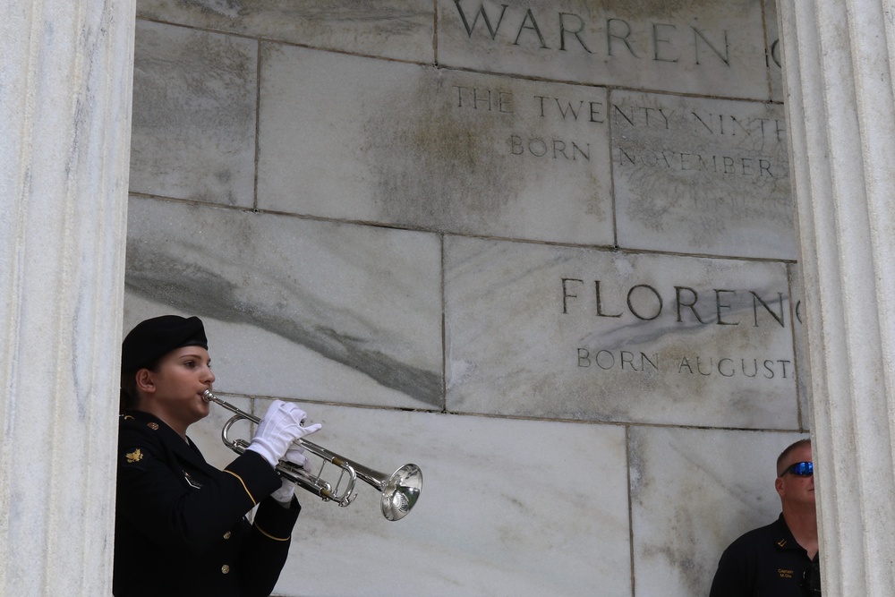 Warren G. Harding Presidential Wreath Laying Ceremony