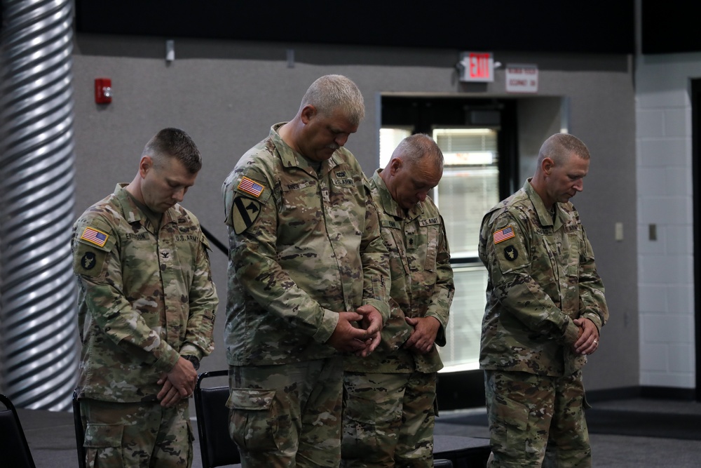 Camp Ripley Garrison has a Change of Command Ceremony