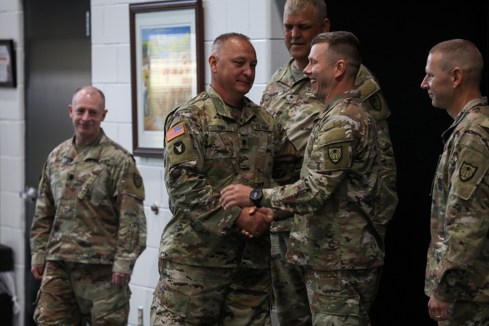 Camp Ripley Garrison has a Change of Command Ceremony