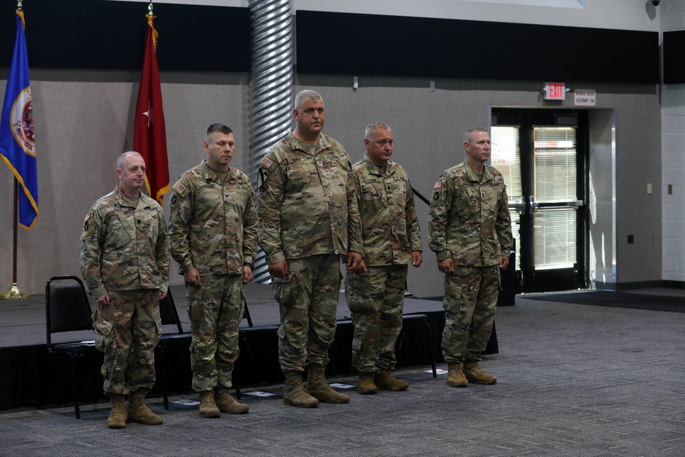 Camp Ripley Garrison has a Change of Command Ceremony