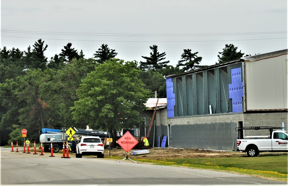 Renovation of Fort McCoy's Rumpel Fitness Center