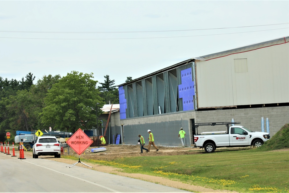 Renovation of Fort McCoy's Rumpel Fitness Center