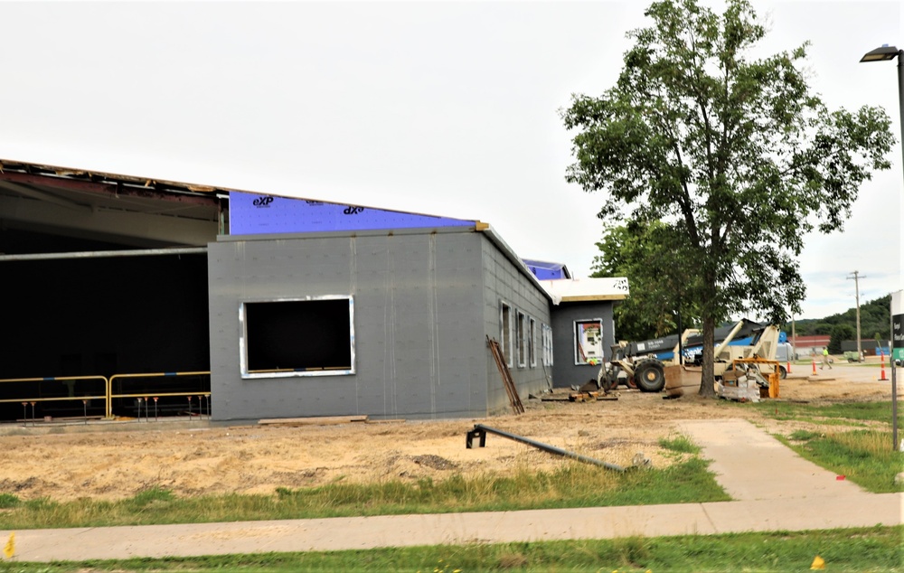 Renovation of Fort McCoy's Rumpel Fitness Center