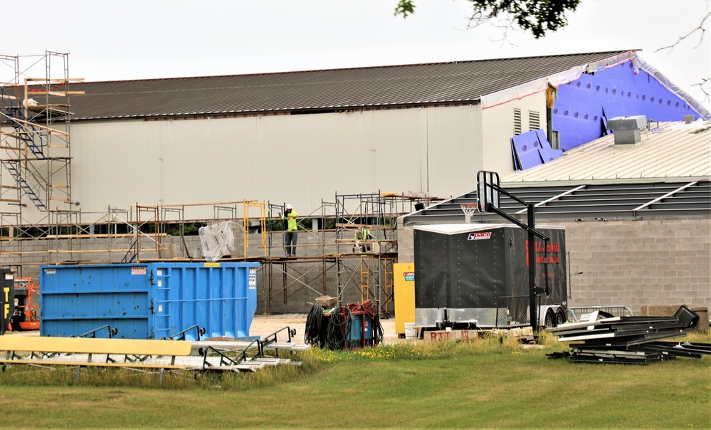 Renovation of Fort McCoy's Rumpel Fitness Center