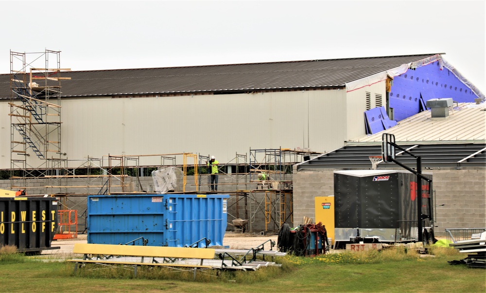 Renovation of Fort McCoy's Rumpel Fitness Center